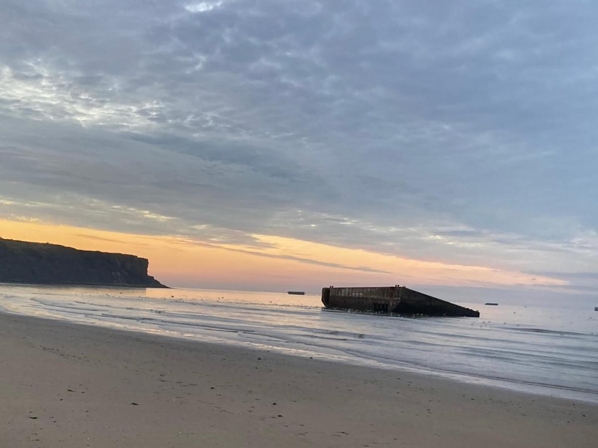 Au Bon Gite - Studio Arromanches-les-Bains Eksteriør bilde